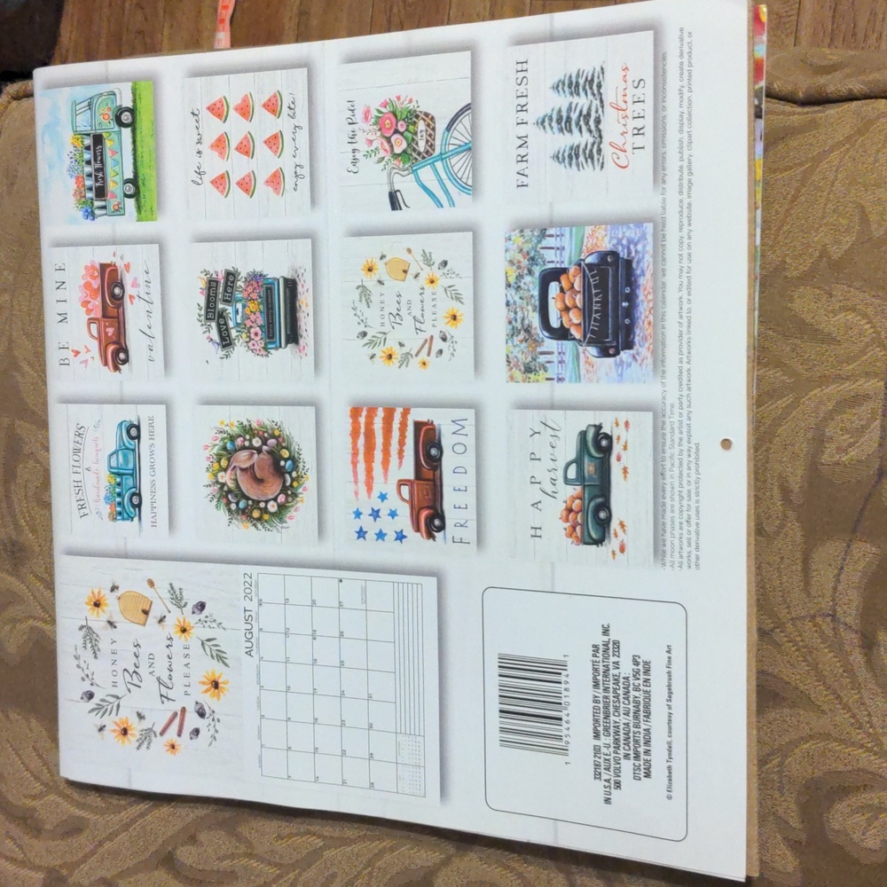 2022  Calendars - Picture 2 of 11